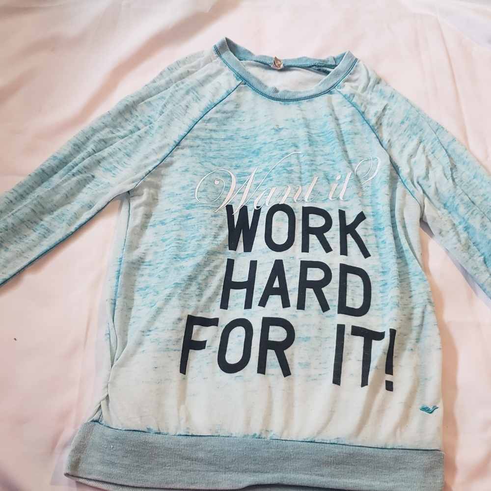 Long sleeve motivational shirt!